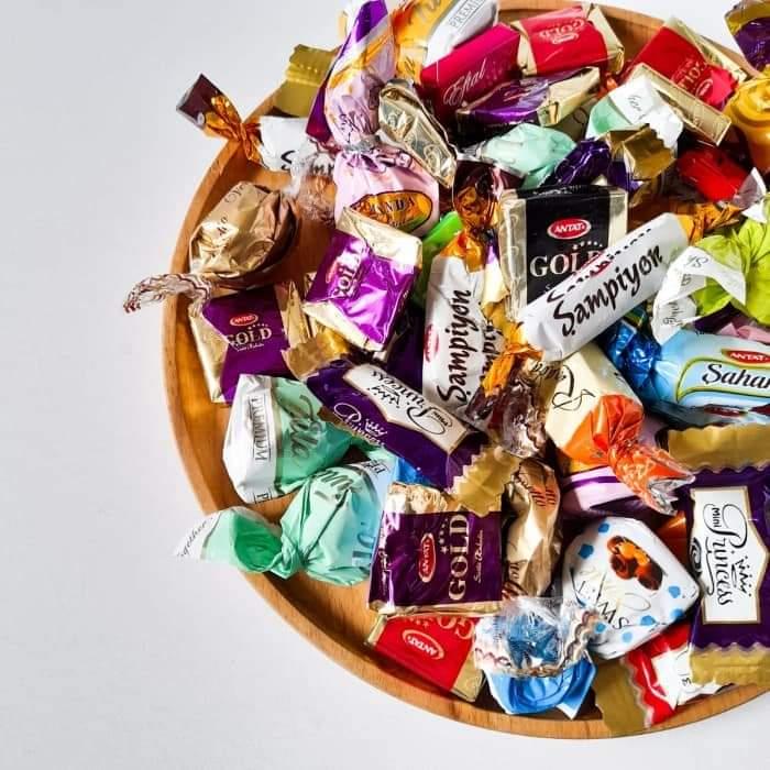 gambar Cokelat Arab / Coklat Arab Mix untuk Cemilan Oleh Oleh Haji dan Umroh